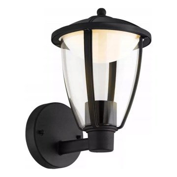 LED spoljašnja zidna lampa LED/6W/230V IP44 crna