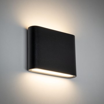 LED spoljašnja zidna svetiljka ARWENA 2xLED/3W/230V IP54 crna