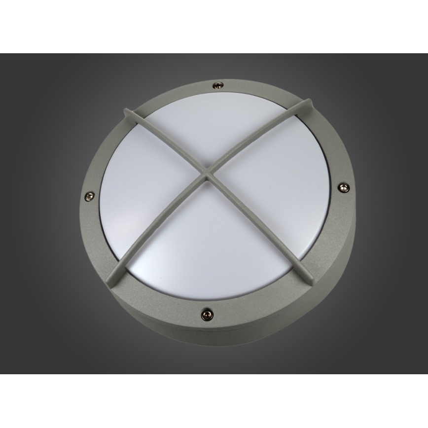 LED spoljašnja zidna svetiljka FRODA LED/12W/230V IP54 siva