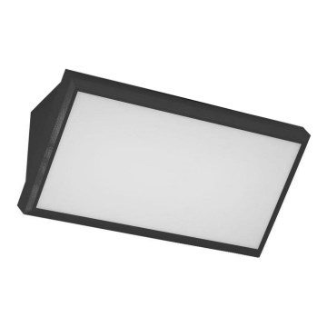 LED spoljašnja zidna svetiljka LED/20W/230V 6400K IP65 crna