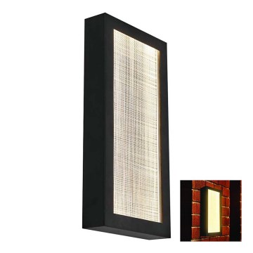 LED spoljašnja zidna svetiljka LED/20W/230V IP65 3000K