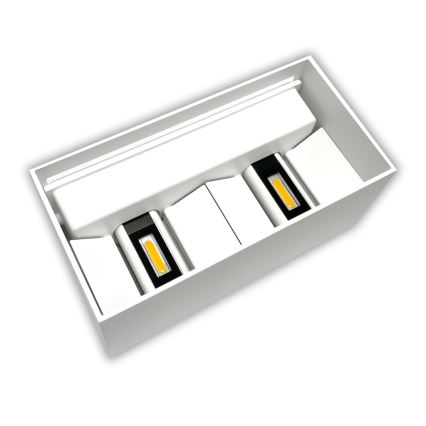 LED spoljašnja zidna svetiljka LED/24W/230V 3000K IP65 bela