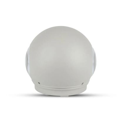 LED spoljašnja zidna svetiljka LED/6W/230V 3000K IP65 siva