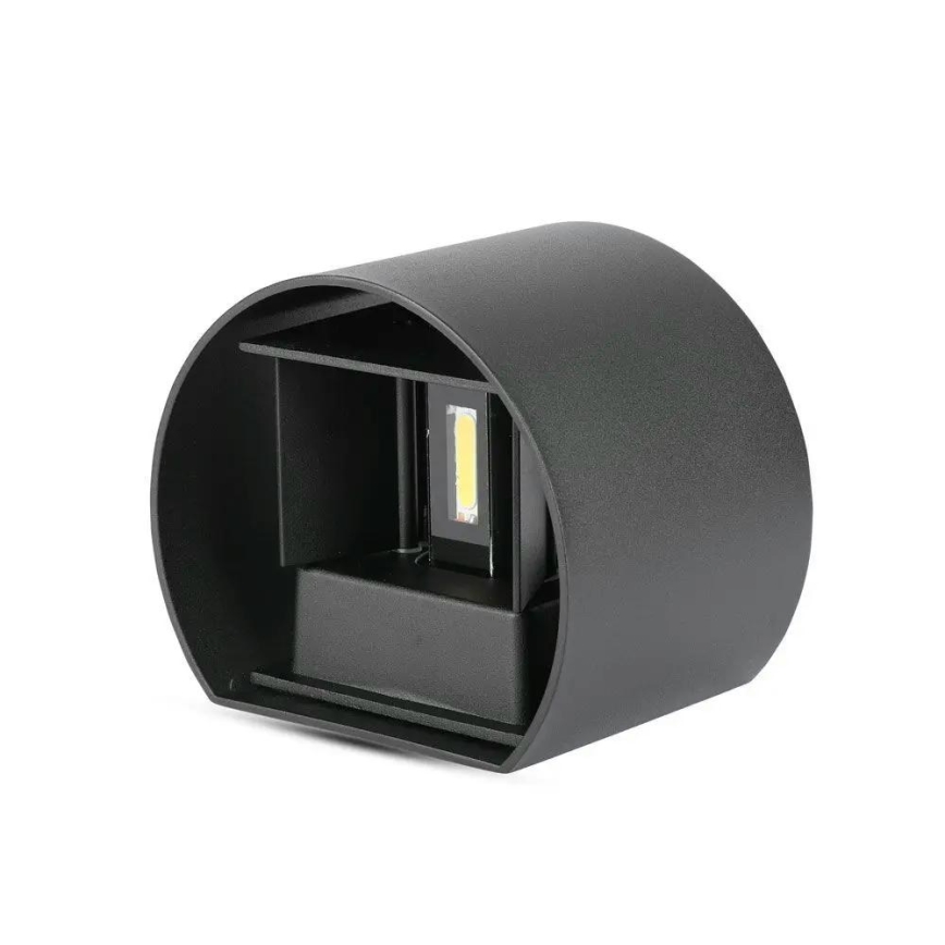 LED spoljašnja zidna svetiljka LED/6W/230V 4000K IP65 crna