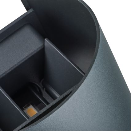 LED spoljašnja zidna svetiljka REKA LED/7W/230V IP54 antracitna