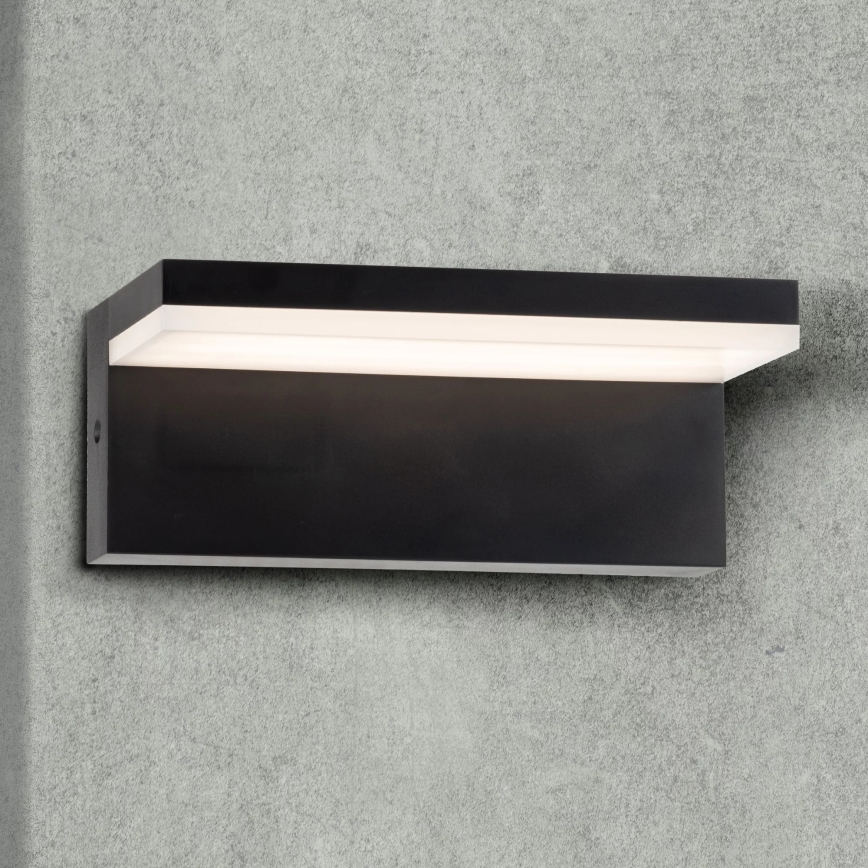 LED Spoljašnja zidna svetiljka TESA LED/10W/230V IP54 crna