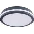 LED spoljašnje plafonsko svetlo BENO LED/24/30W/230V 3000/3500/4000K IP65 antracitno okruglo