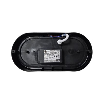 LED spoljašnje plafonsko svetlo LED/15W/230V 4200K 20x9,8 cm IP64 crna