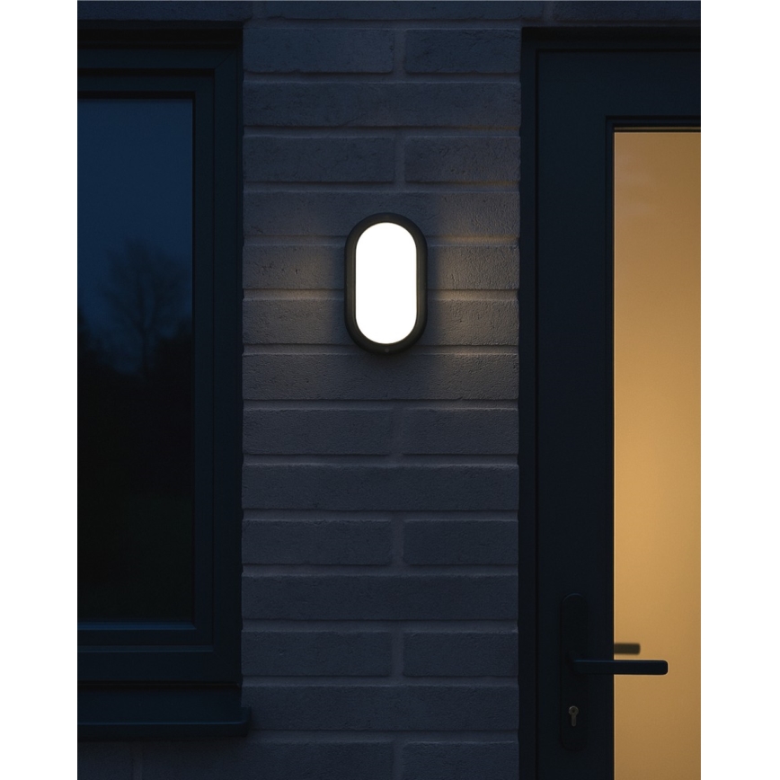 LED spoljašnje plafonsko svetlo LED/8W/230V 4200K IP64 crno