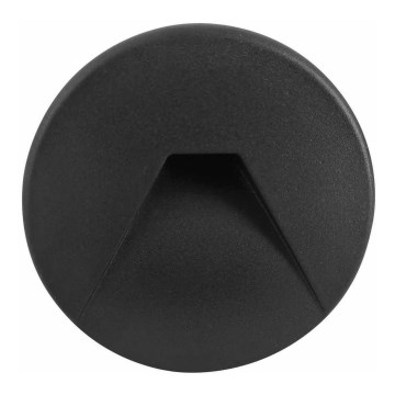 LED spoljašnje stepenišno svetlo DECENTLY LED/1,5W/230V 3000/4000/6000K IP44 crno