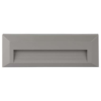 LED spoljašnje stepenišno svetlo LED/3W/230V 4000K IP65 siva