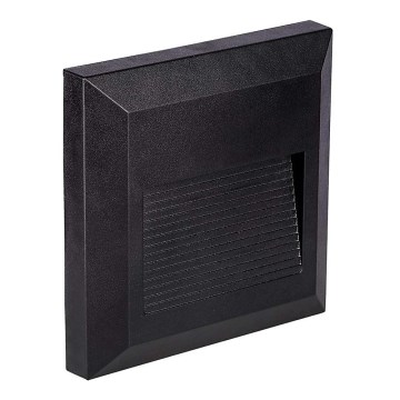 LED spoljašnje svetlo za stepenište LED/2W/230V IP65 4000K crno