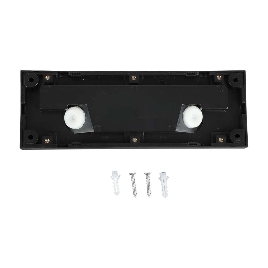 LED spoljašnje svetlo za stepenište LED/3W/230V IP65 3000K crno