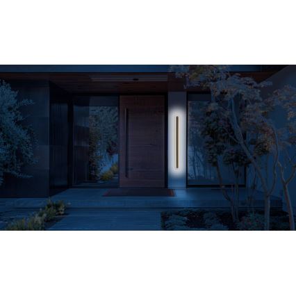 LED spoljašnje zidno svetilo STICK LED/12W/230V IP65 3000K 30 cm