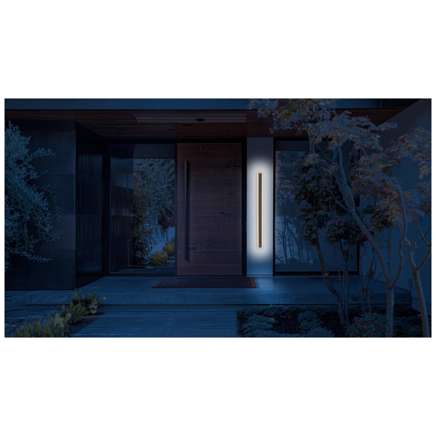 LED spoljašnje zidno svetilo STICK LED/12W/230V IP65 3000K 30 cm