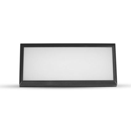 LED spoljašnje zidno svetlo 12W/230V 6400K IP65 crno
