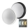 LED spoljašnje zidno svetlo 2u1 LED/20W/230V 3000/4000/6500K IP65 prečnik 22 cm
