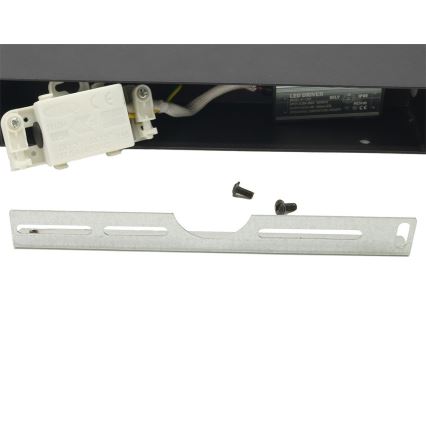LED fleksibilno spoljašnje zidno svetlo 2xLED/16W/230V IP54 90 cm crno
