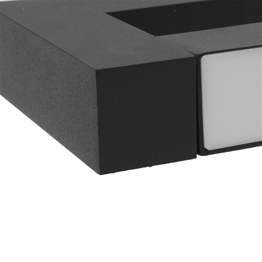 LED fleksibilno spoljašnje zidno svetlo 2xLED/16W/230V IP54 90 cm crno