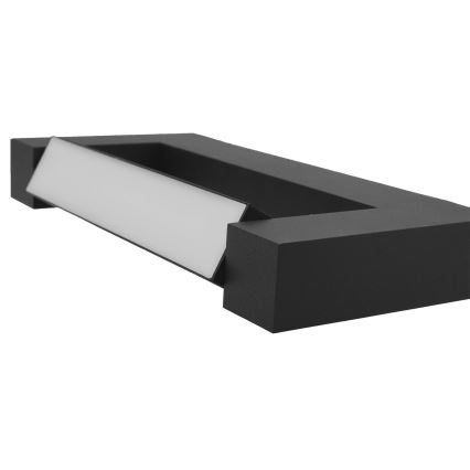LED fleksibilno spoljašnje zidno svetlo 2xLED/16W/230V IP54 90 cm crno