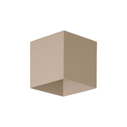 LED spoljašnje zidno svetlo CUBE LED/10W/230V IP54 bež