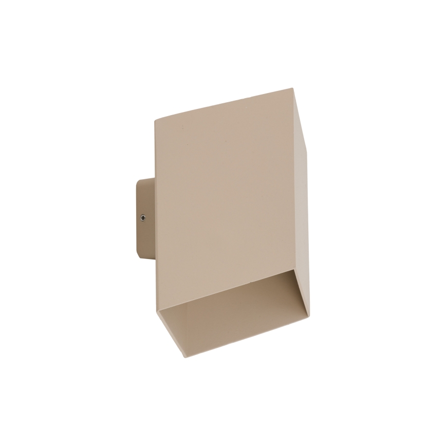 LED spoljašnje zidno svetlo CUBE LED/10W/230V IP54 bež