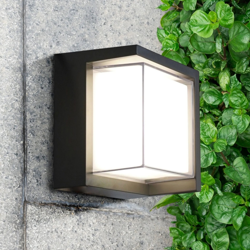 LED spoljašnje zidno svetlo ESSEN LED/12W/230V IP44 crno