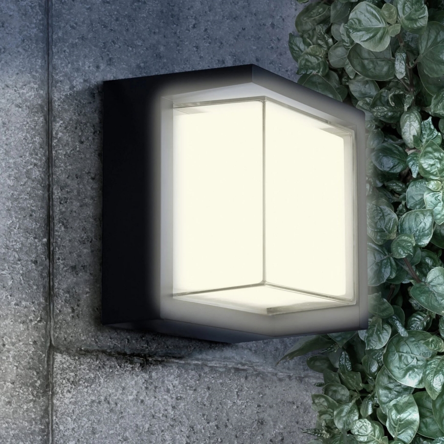 LED spoljašnje zidno svetlo ESSEN LED/12W/230V IP44 crno