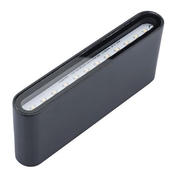 LED spoljašnje zidno svetlo FLOW LED/6W/230V IP54 crno