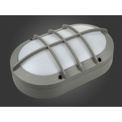 LED spoljašnje zidno svetlo FRAY LED/8W/230V IP54 sivo