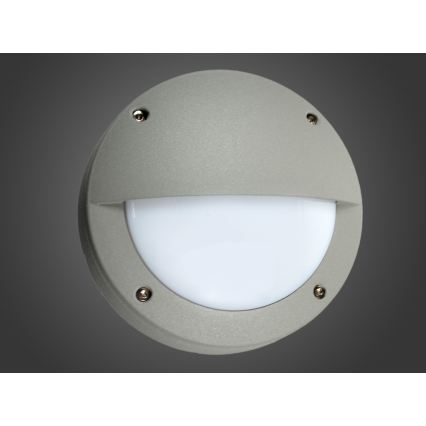LED spoljašnje zidno svetlo JORDI LED/12W/230V IP54 siva