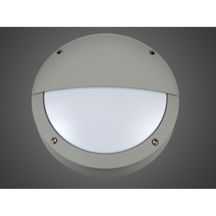 LED spoljašnje zidno svetlo JORDI LED/12W/230V IP54 siva