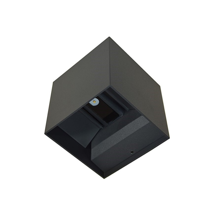 LED spoljašnje zidno svetlo KREON 2xLED/3W/230V IP54 3000K crno