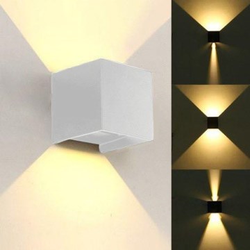 LED spoljašnje zidno svetlo KREON 2xLED/3W/230V IP54 4000K belo