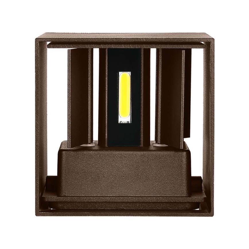 LED spoljašnje zidno svetlo LED/11W/230V 3000K IP65 braon