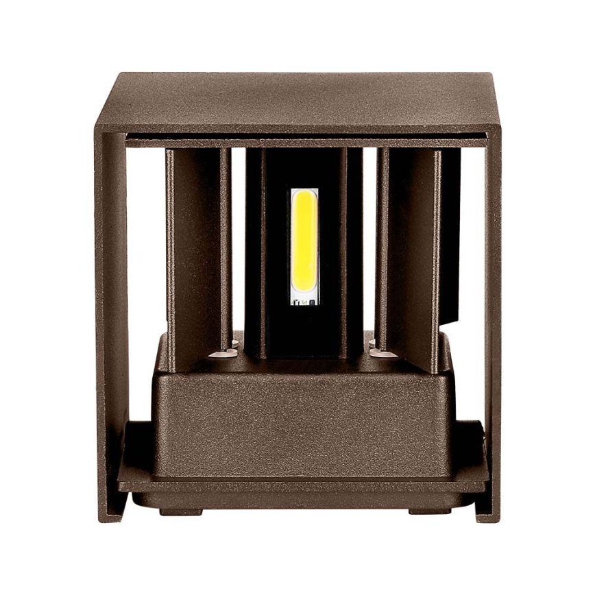 LED spoljašnje zidno svetlo LED/11W/230V 3000K IP65 braon