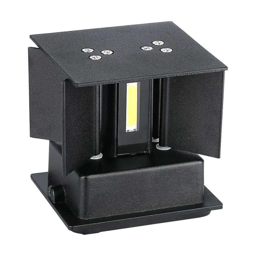 LED spoljašnje zidno svetlo LED/11W/230V 3000K IP65 crno