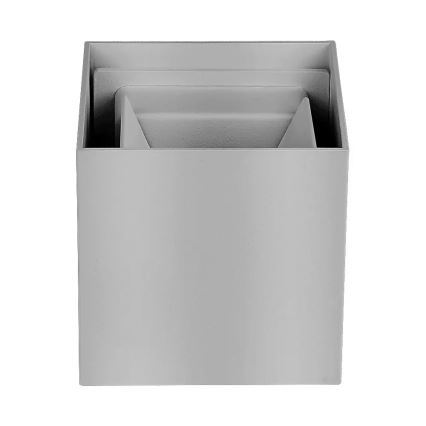 LED spoljašnje zidno svetlo LED/11W/230V 3000K IP65 sivo