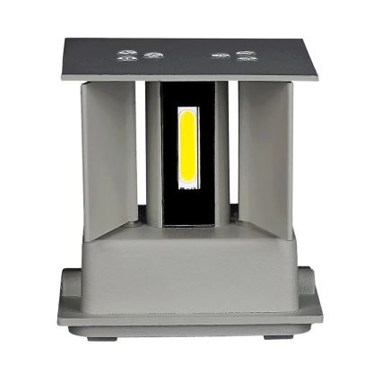 LED spoljašnje zidno svetlo LED/11W/230V 3000K IP65 sivo