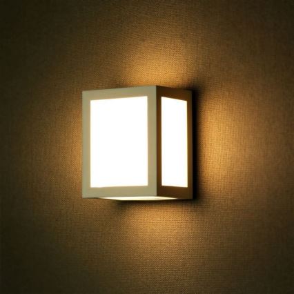 LED spoljašnje zidno svetlo LED/12W/230V 3000K IP65 bela