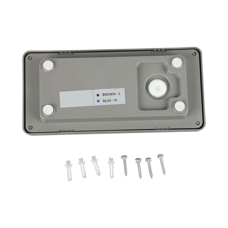 LED spoljašnje zidno svetlo LED/12W/230V 3000K IP65
