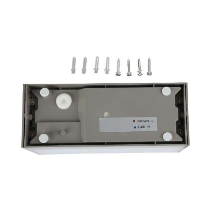LED Spoljašnje zidno svetlo LED/12W/230V 3000K IP65