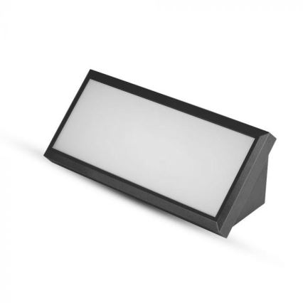 LED spoljašnje zidno svetlo LED/12W/230V 4000K IP65 crna