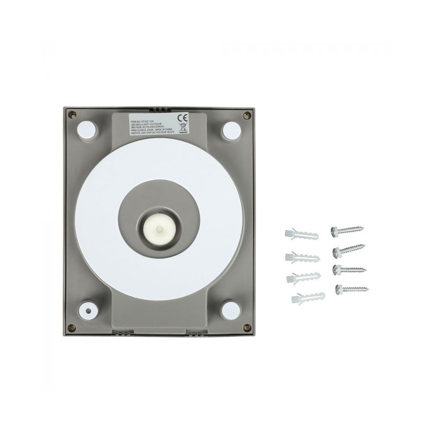 LED spoljašnje zidno svetlo LED/12W/230V 4000K IP65