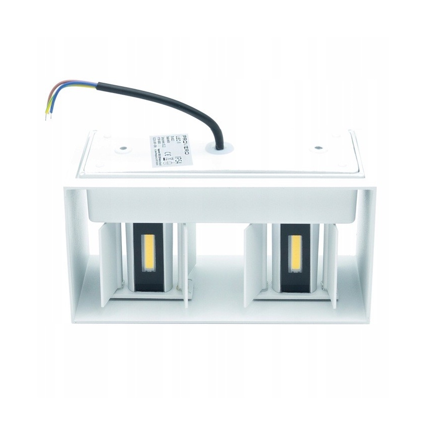 LED Spoljašnje zidno svetlo LED/12W/230V IP54 belo