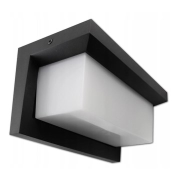 LED spoljašnje zidno svetlo LED/12W/230V IP54 crno
