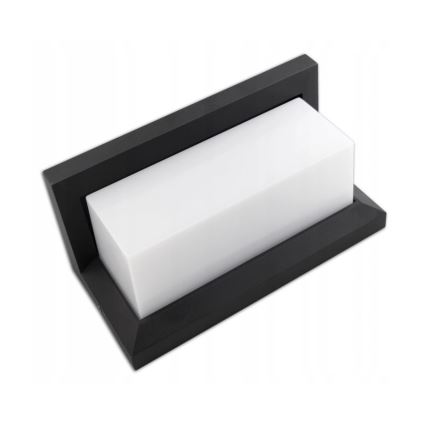 LED spoljašnje zidno svetlo LED/12W/230V IP54 crno