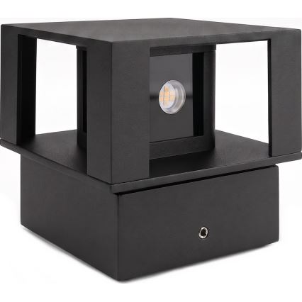 LED spoljašnje zidno svetlo LED/12W/230V IP54 crno