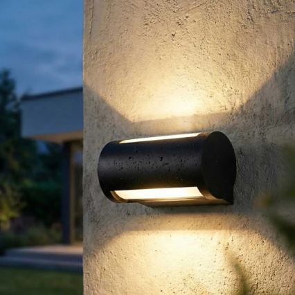 LED spoljašnje zidno svetlo LED/13W/230V IP65 crno