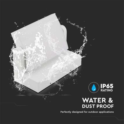 LED spoljašnje zidno svetlo LED/17W/230V 4000K IP65 belo